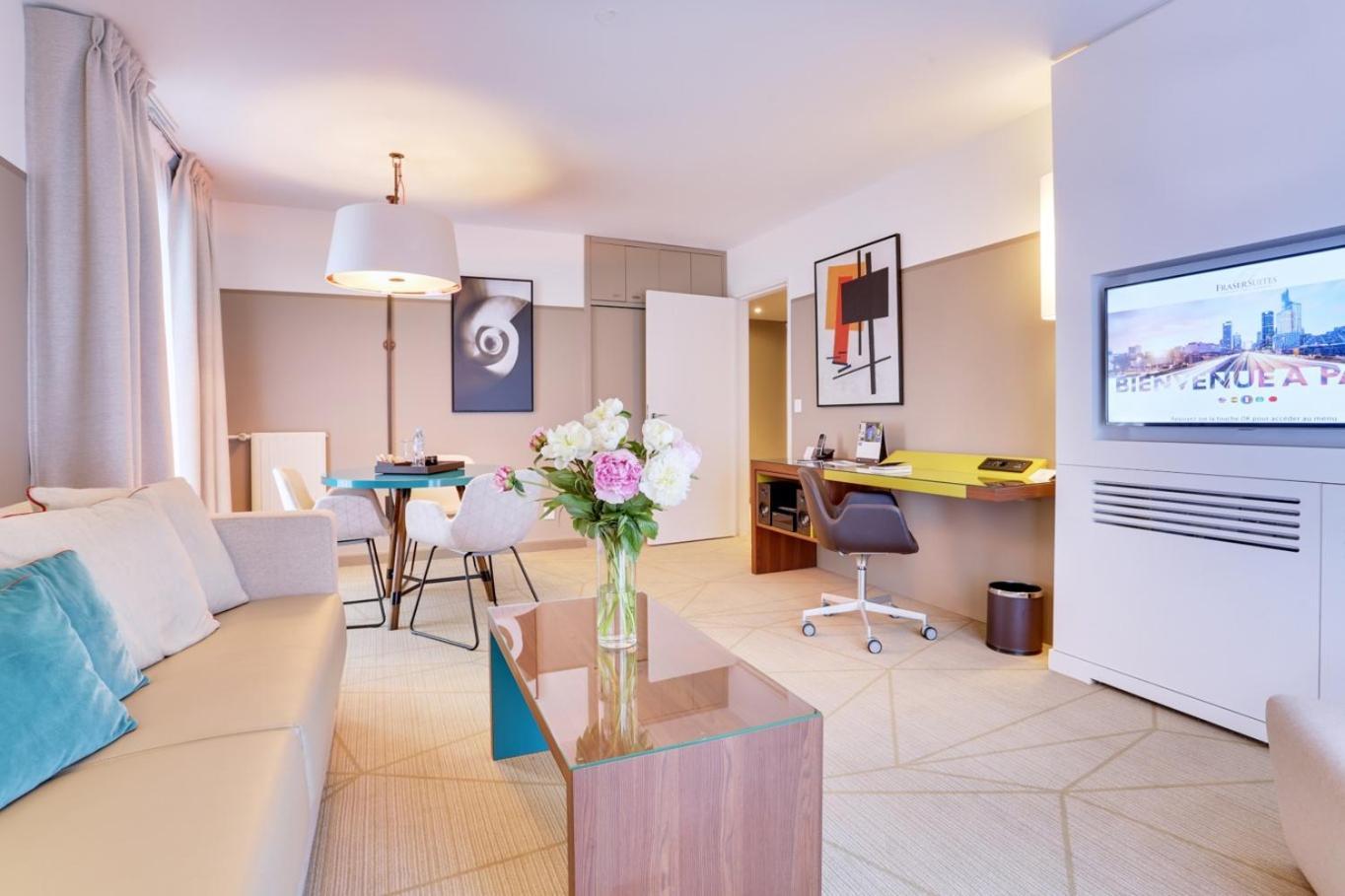 Fraser Suites Paris La Defense กูร์เบอวัวร์ ภายนอก รูปภาพ Suite